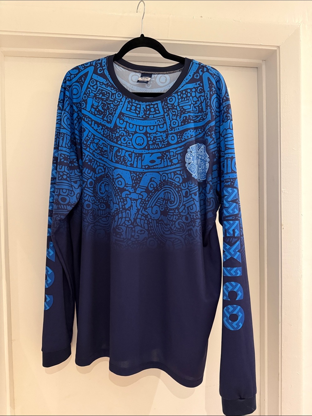 Uniformes B.U.M. Blue Men’s Rash-guard  Long Sleeve Top